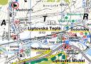 Liptovská Teplá - Mapa okolia
