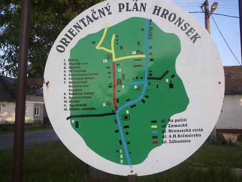 18 Orientačný plán obce