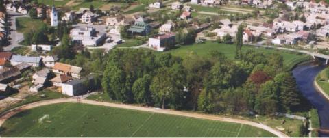 01 Letecký záber obce