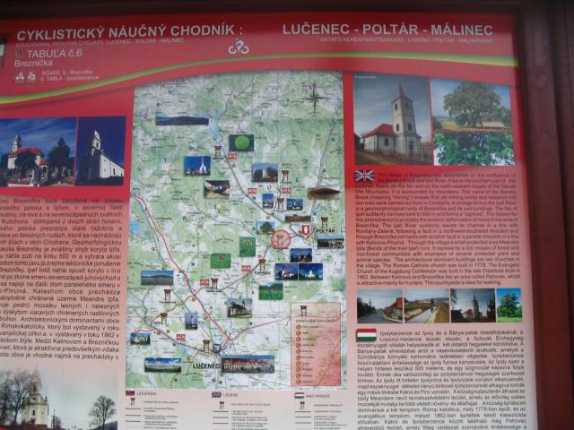 02 Mapa cyklistického náučného chodníka