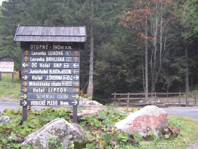 18 Smerovník, Otupné 1140 m