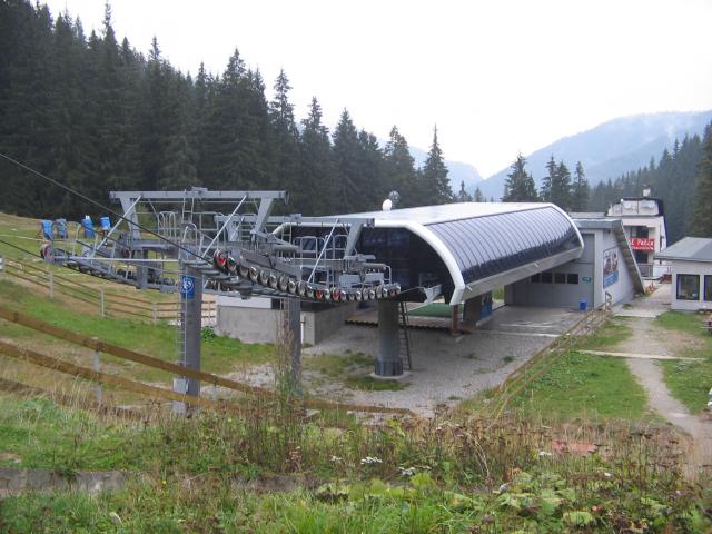 38 Záhradky, Lanovka na Rovnú hoľu a Lukovú