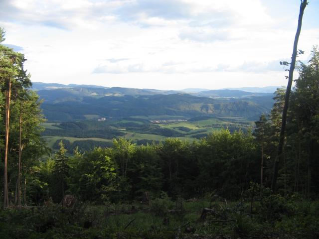 20 Pohľad na juh - v popredí Slovenská Ľupča