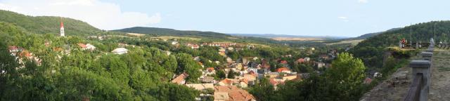 35 Panoráma mesta z hradu