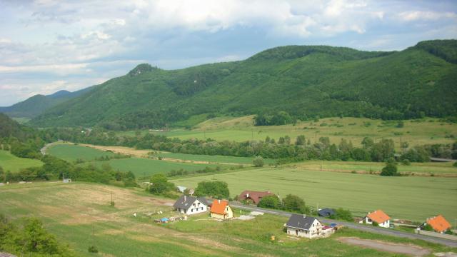 20a Výhľad z Ľupčianskeho hradu