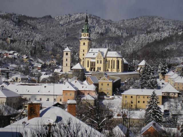 25 Kremnica v zime