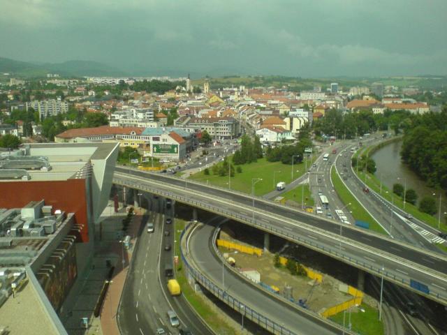 06a Pohľad na mesto z EBC