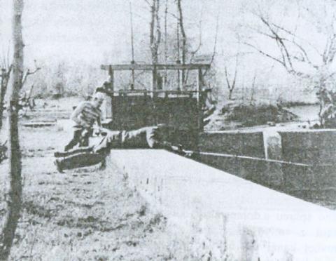 20 Výpustná pôtorská hať r. 1964