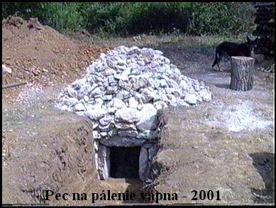 Pec na pálenie vápna