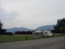 Liptovský Trnovec - 02 Autocamping - v pozadí Chočské vrchy