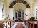 Jesenské - Interiér rímskokatolíckeho kostola